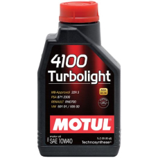 Моторна олива MOTUL 4100 Turbolight SAE 10W40 (1L)