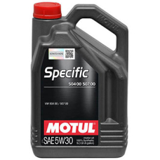 Моторна олива MOTUL Specific 504 00 507 00 SAE 5W30 (5L) Моторна олива MOTUL Specific 504 00 507 00 SAE 5W30 (5L)