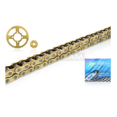 Зірки трансмісії пара Delta 428‑14/41 +ланцюг 98L "LIPAI" (GOLD)