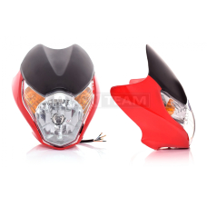 Обтічник з фарою HONDA CG150 TITAN MIX EX 2010 червоний