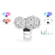 Фара додаткова діодна, подвійна, 12 діодів #LPS‑2172