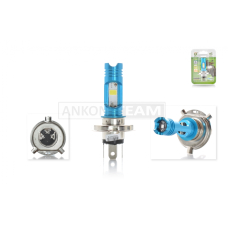 Лампа фари діодна H4 12V 35/35W 3 кристали