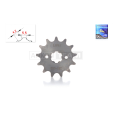 Зірка трансмісії передня 520‑13T, d20, шліць коробки 5mm "LIPAI" CB/CG