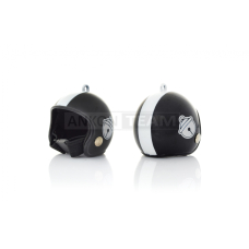Брелок без ланцюжка HELMET #55 BLACK/WHITE
