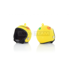 Брелок без ланцюжка HELMET #65 YELLOW