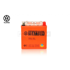 Акумулятор GEL 12V 5A 119‑60‑129mm, високий 12N5L‑BS (YB5L‑BS) "VLAND" (2025)