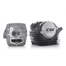 Головка циліндра 165FMM/166FMM CB200/CB250 D65.5, d27/31.5 у зборі "LIPAI" (чорна, TTR250)