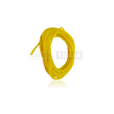 Паливний шланг 2,0mm, 10 метрів, силіконовий (жовтий)