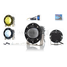 Фара додаткова діодна, кругла, D75, 12‑80V, IP67, біле/жовте світло #LPS‑807‑PRO "LIPAI"