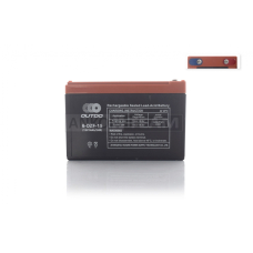 Акумулятор AGM 12V 14A 150‑101‑99mm 6‑DZF‑15 тяговий "OUTDO" (електро вело/скутери, 2026)