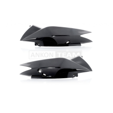 Пластик STORM, PATROL 125 (QM125T‑10H) боковини, чорний "SKYMOTO"