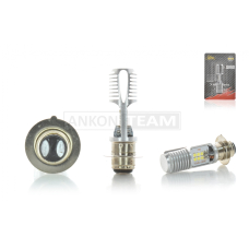 Лампа фари діодна P15D‑25‑1 12V 35/35W 1 вус, 12 кристалів "LIPAI"