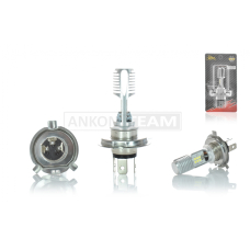 Лампа фари діодна H4 12V 35/35W 12 кристалів "LIPAI"