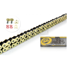 Ланцюг трансмісії 520VO‑128L сальниковий O‑Ring "SFR" (GOLD/BLACK)