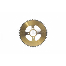 Зірка трансмісії задня 520‑52T 4x65‑90, d‑58 (Enduro CB/CG250) "JSBM" (gold/black)