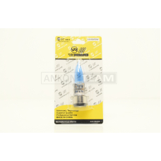 Лампа фари H6 (BA20D) 12V 50/50W синя "VR"