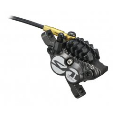 Каліпер гідравл диск гальм Shimano BR-M820 SAINT, монтаж РМ160мм, колодка H03C/Fin, метал