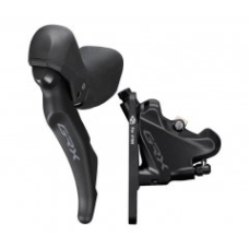 Гальмо гідравл диск Shimano RX600-1 GRX, переднє (ліва гальм.ручка/шифтер ST-RX600 2-швидк, каліпер BR-RX400, гідроліния 1000мм)