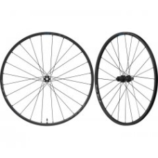 Колеса Shimano WH-RS370-TL 700C, безкамерні, 12MM E-THRU OLD 100/142мм комплект переднє+заднє 10/11-швидк., CENTER LOCK