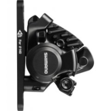 Механічне диск гальмо Shimano BR-RS305-F, FLAT MOUNT передній адаптер 140/160мм, колодка L03A RESIN PAD(W/FIN)