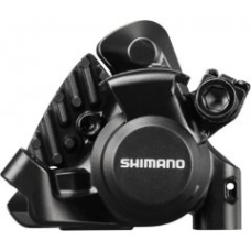 Механічне диск гальмо Shimano BR-RS305-R, FLAT MOUNT заднє, колодка L03A RESIN PAD(W/FIN)