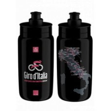 Фляга ELITE FLY з мапою Giro 2024 чорна 550 мл