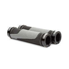 Гріпси ONRIDE DualGrip, два замки, 130 мм, чорний/сірий