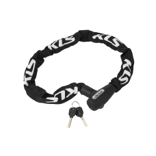 Замок ланцюговий під ключ KLS Chainlock 8 чорний 8x1000 мм