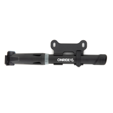 Насос компактний ONRIDE Sharp пластиковий зі шлангом, 22,5 см, макс.тиск 120PSI голівка під FV/AV
