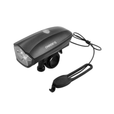 Електронний сигнал 2в1 ONRIDE Lightbell (сигнал + ліхтар), (3хААА, в комплекті), пластиковий