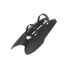 Крило переднє POLISPORT Mudflap XL (розмір: 330х127 мм) на нижню трубу MTB чорний