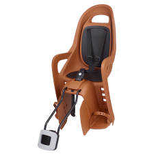 Дитяче крісло заднє POLISPORT Groovy Maxi FF 29" на підсідельну трубу, 26"-29", 9-22 кг, коричневе