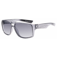 Окуляри R2 MASTER grey-black (TR90), лінза smoke (Polarized TAC), покриття flash mirror, кат. 3