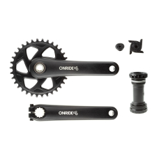 Комплект шатунів ONRIDE Solo Pro 1150, Hollowtech, 170 мм, 34Т, Direct Mount, на 11 шв., з кареткою