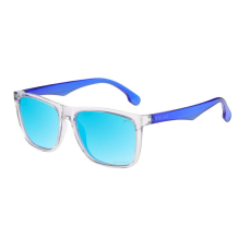 Окуляри Relax Alburry crystal shiny, лінза smoke (TAC 1,1mm Polarized), ice blue revo, кат. 3