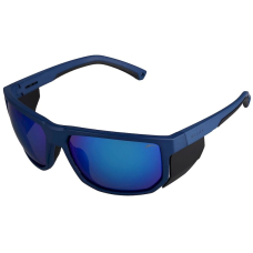 Окуляри Relax Mont Blanc blue matt, лінза smoke (PC), ice blue revo, кат. 4