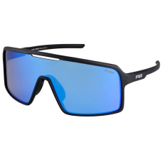 Окуляри R2 WINNER black (matt), лінза smoke (ice blue chrome) PC, кат. 2