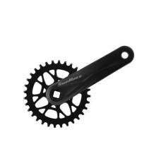 Комплект шатунів SunRace FCM40W під квадрат, 170 мм, 36T, на 11/10/9шв., чорний