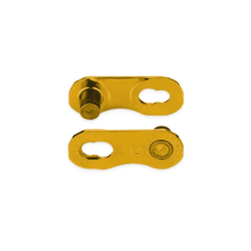 Замок ланцюга KMC Flat NR Gold, SRAM 13/12 шв., уп 2 шт., одноразовий