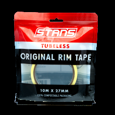 Cтрічка для безкамерних ободів Stan's Tubeless Original Rim Tape, ширина 27 мм, довжина 10 м