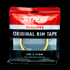 Cтрічка для безкамерних ободів Stan's Tubeless Original Rim Tape, ширина 21 мм, довжина 10 м