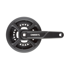 Комплект шатунів ONRIDE Duet 1110P, під квадрат, 175 мм, 40-26T, на 11/10/9 шв., чорний