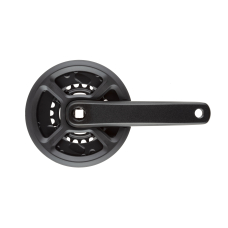 Комплект шатунів Prowheel CTD-CY01, під квадрат, 170 мм, 36-22T, на 11/10/9 шв., чорний